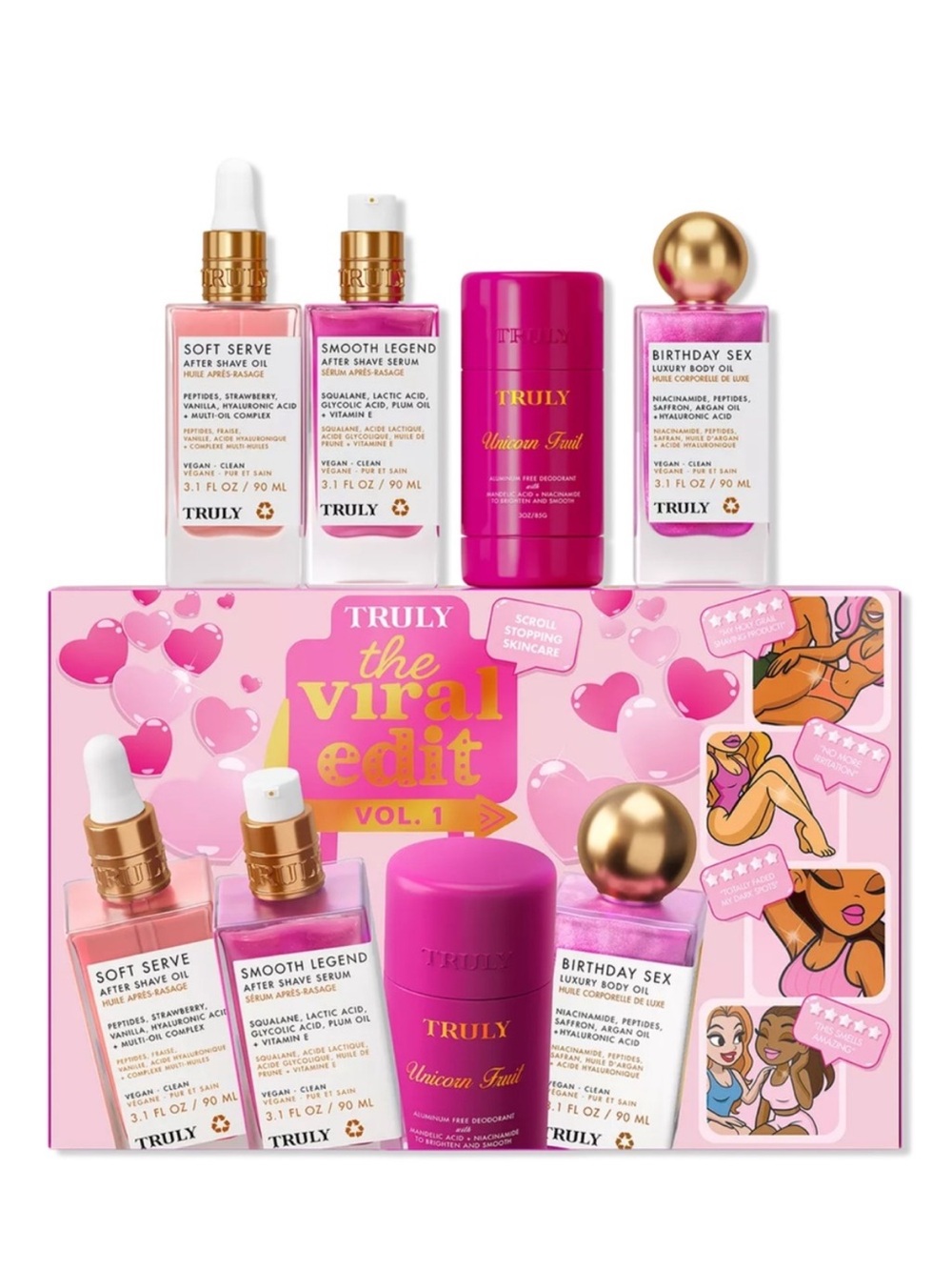 🆕 TRULY Viral Edit Set, Vol 1! Brand New and Sealed!